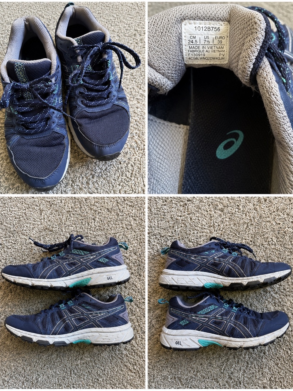 Asics Sneakers, Size 6 - Picture 13 of 16